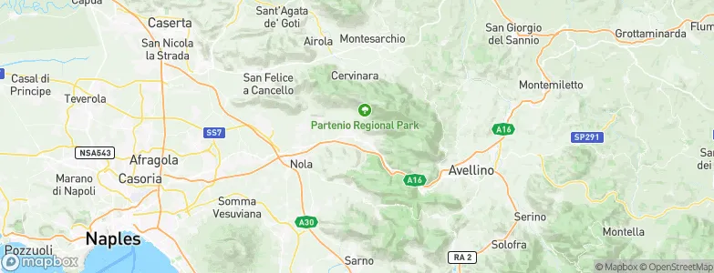 Baiano, Italy Map