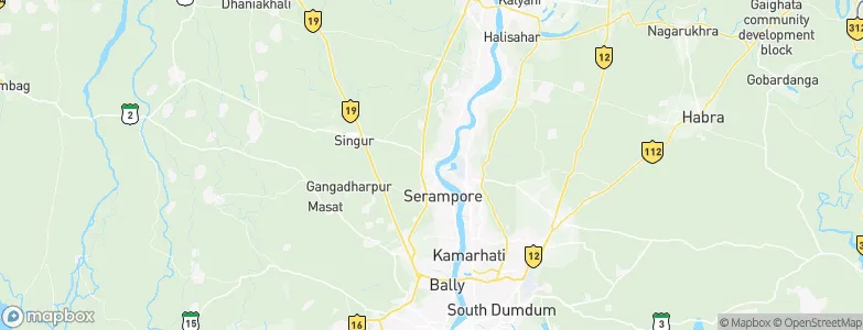 Baidyabati, India Map
