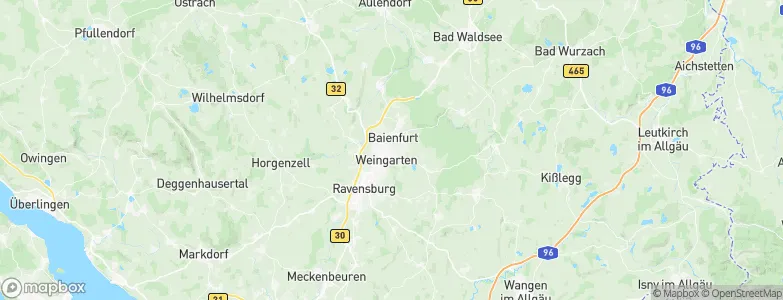Baienfurt, Germany Map