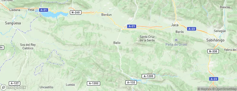 Bailo, Spain Map