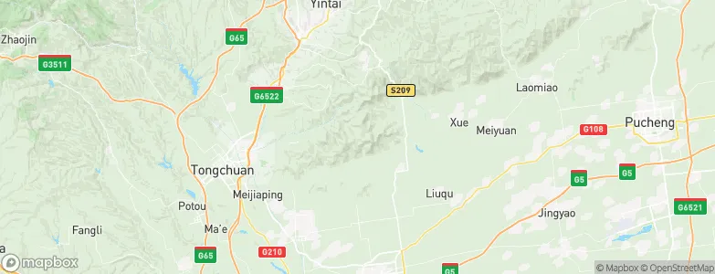 Baimiao, China Map