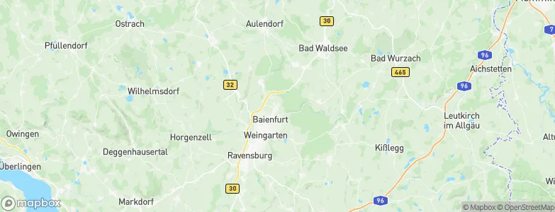 Baindt, Germany Map