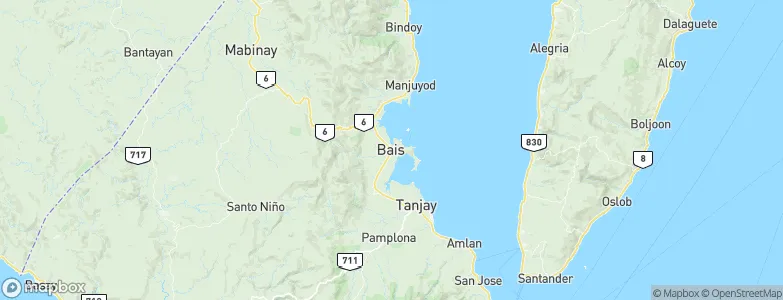 Bais City, Philippines Map