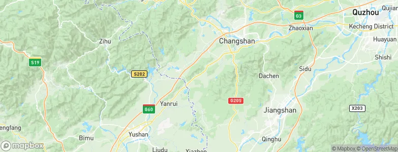 Baishijie, China Map