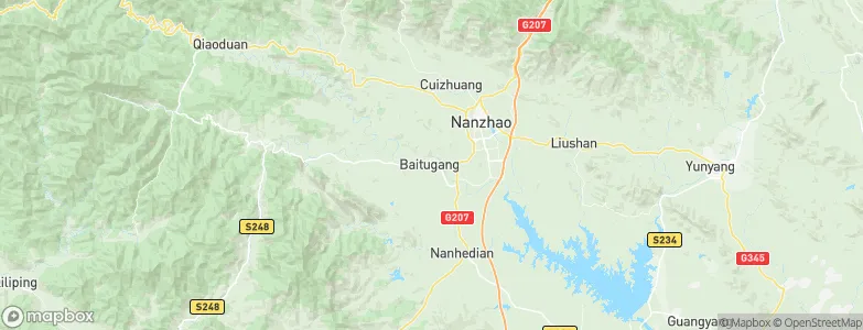 Baitugang, China Map