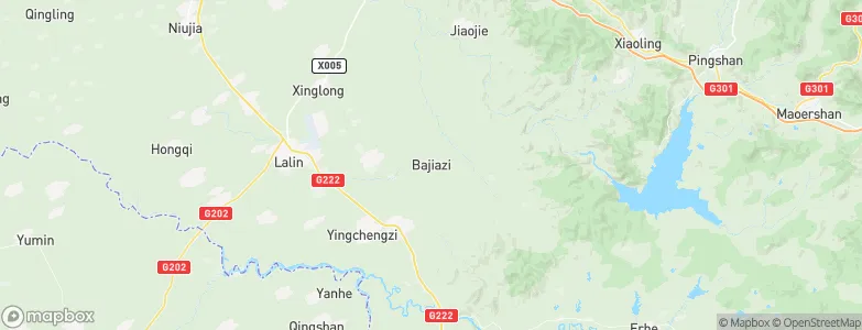 Bajiazi, China Map