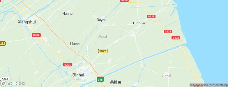 Baju, China Map