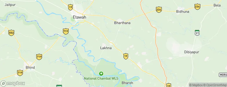 Bakewar, India Map