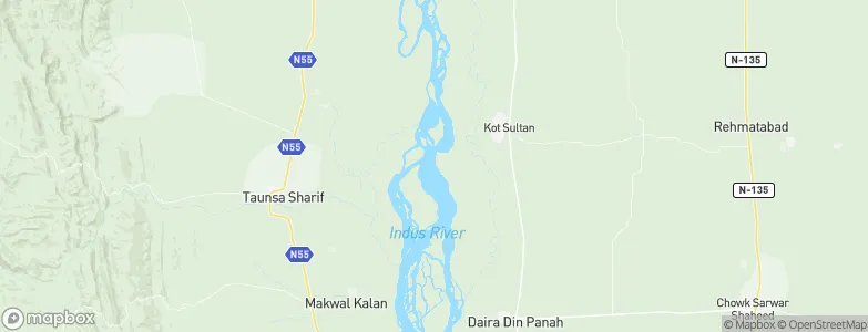 Bakhri Ahmad Khan, Pakistan Map