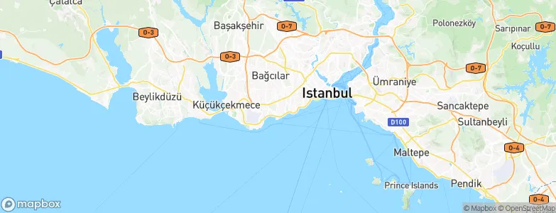 Bakırköy, Turkey Map