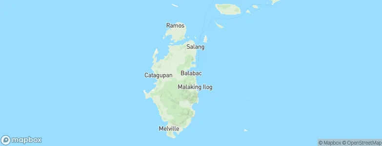 Balabac, Philippines Map