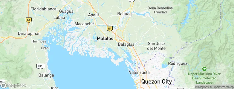 Balagtas, Philippines Map