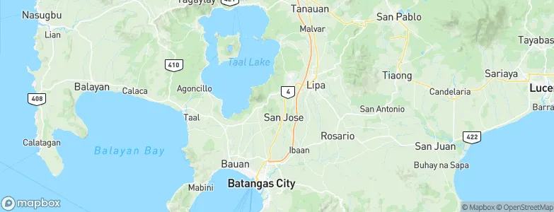 Balagtasin, Philippines Map
