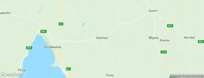 Balaklava, Australia Map