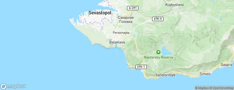 Balaklava, Ukraine Map