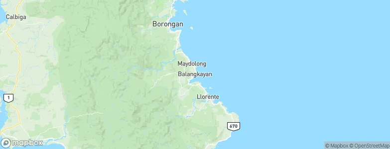 Balangkayan, Philippines Map