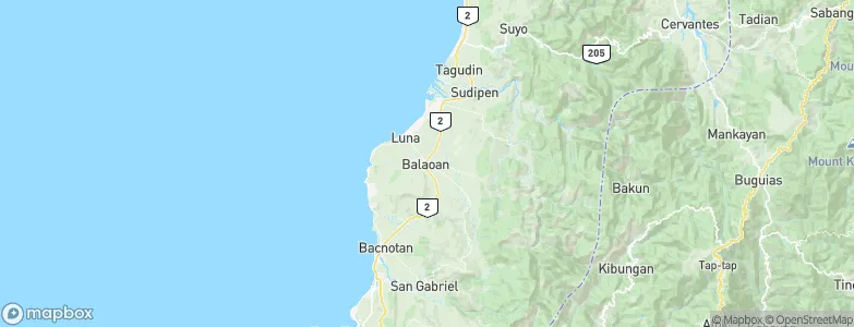 Balaoan, Philippines Map