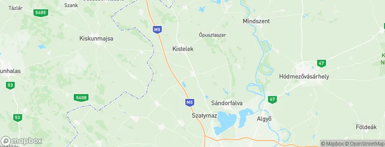 Balástya, Hungary Map