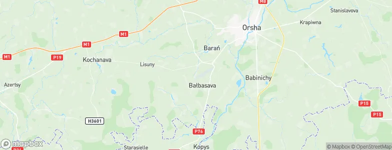 Balbasava, Belarus Map