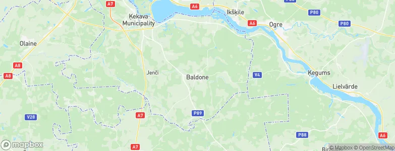 Baldone, Latvia Map