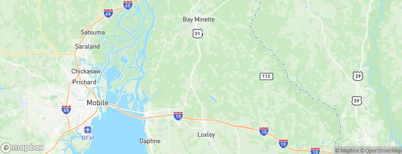 Baldwin, United States Map