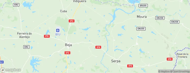 Baleizão, Portugal Map