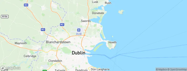 Balgriffin, Ireland Map