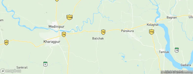 Bāli Chak, India Map