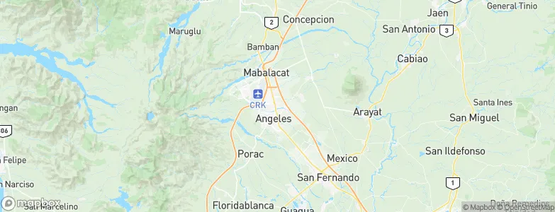 Balibago, Philippines Map