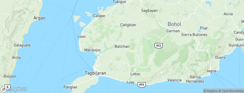 Balilihan, Philippines Map