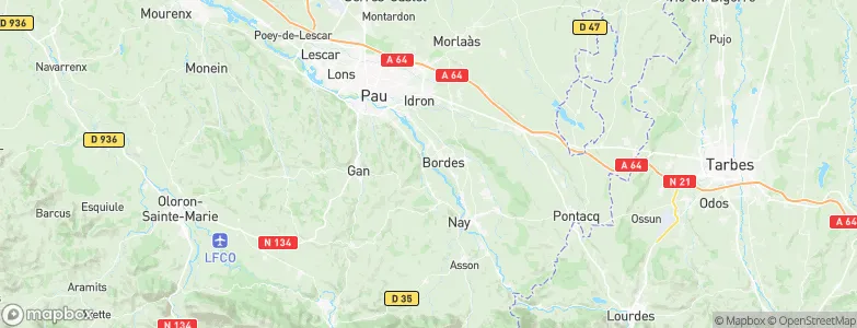 Baliros, France Map