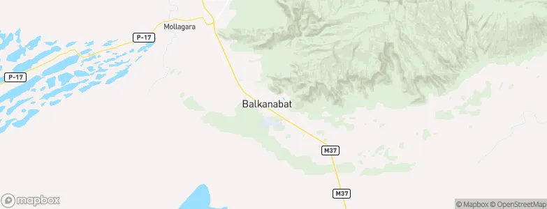Balkanabat, Turkmenistan Map