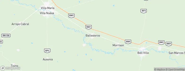 Ballesteros, Argentina Map