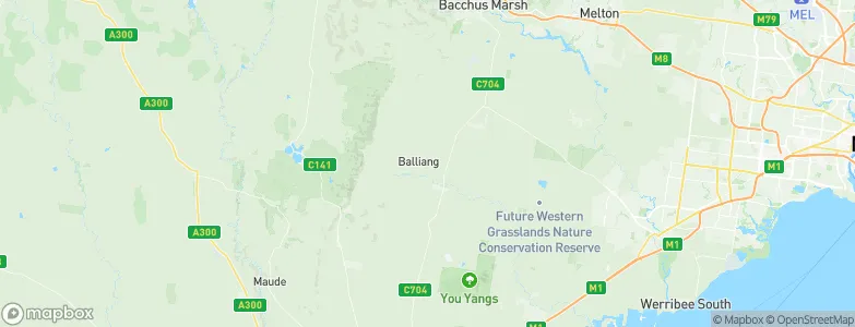 Balliang, Australia Map