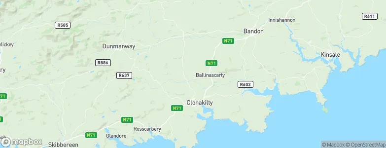 Ballinascarty, Ireland Map