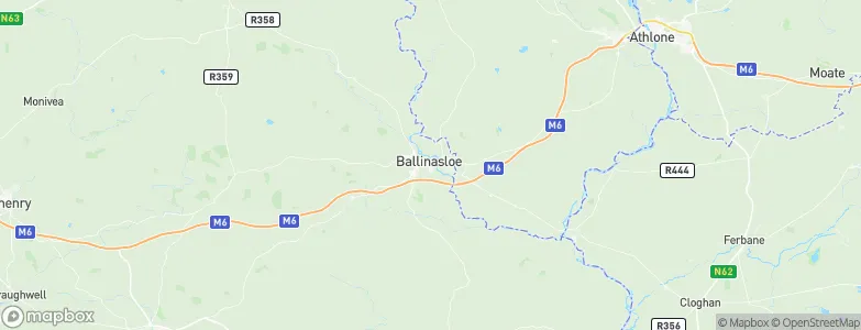 Ballinasloe, Ireland Map
