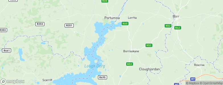Ballinderry, Ireland Map