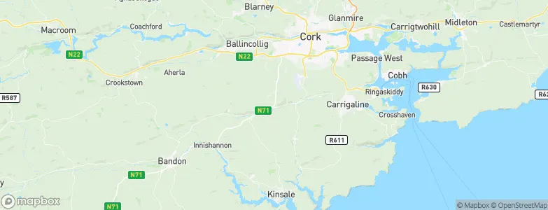 Ballinhassig, Ireland Map