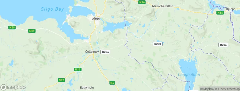 Ballintogher, Ireland Map
