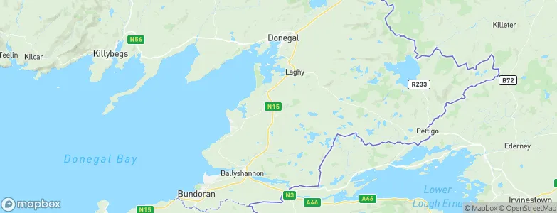 Ballintra, Ireland Map