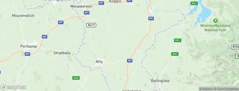 Ballyadam, Ireland Map
