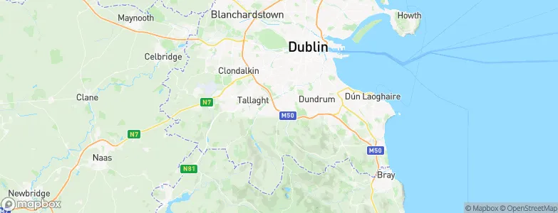 Ballyboden, Ireland Map