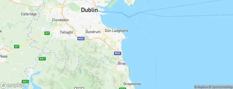 Ballybrack, Ireland Map