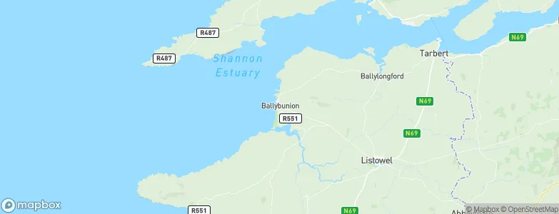 Ballybunnion, Ireland Map