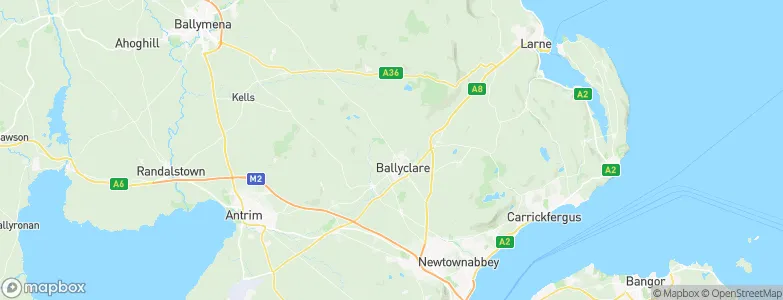 Ballyclare, United Kingdom Map