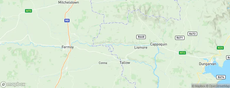 Ballyduff, Ireland Map