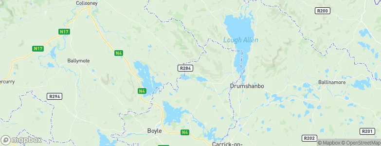 Ballyfarnan, Ireland Map