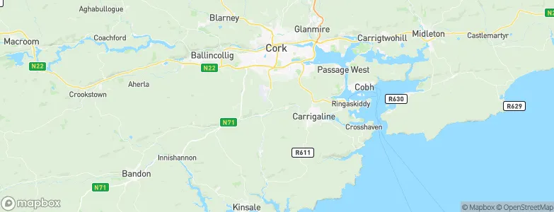 Ballygarvan, Ireland Map