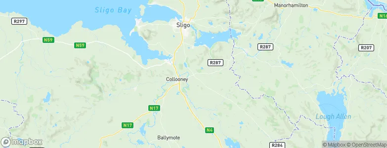 Ballygawley, Ireland Map