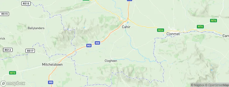 Ballylooby, Ireland Map